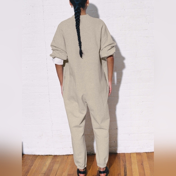 Mara Hoffman Sabina Oatmeal Jumper 2x - Picture 3 of 3